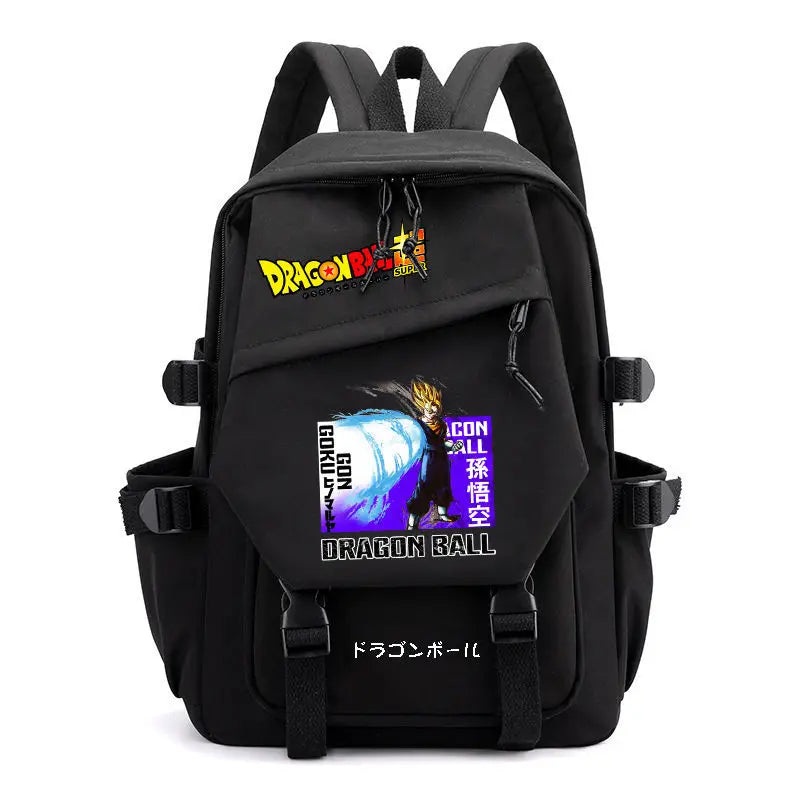 Dragon Ball animation peripheral creative cool personality Goku backpack student large capacity school bag school
