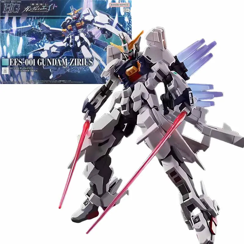 GUNDAM HG Series EES-00I GUNDAM ZIRIUS Zilius EIGHT Anime Action Figure Assembly Model Toys Collectible Model
