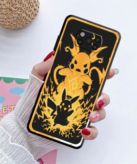 Pokemon Anime Phone Case for Xiaomi Mi Poco F5 X4Pro5G 11 Lite M5 9T X3 NFC 13 Pro M3 12 X 10 Silicone