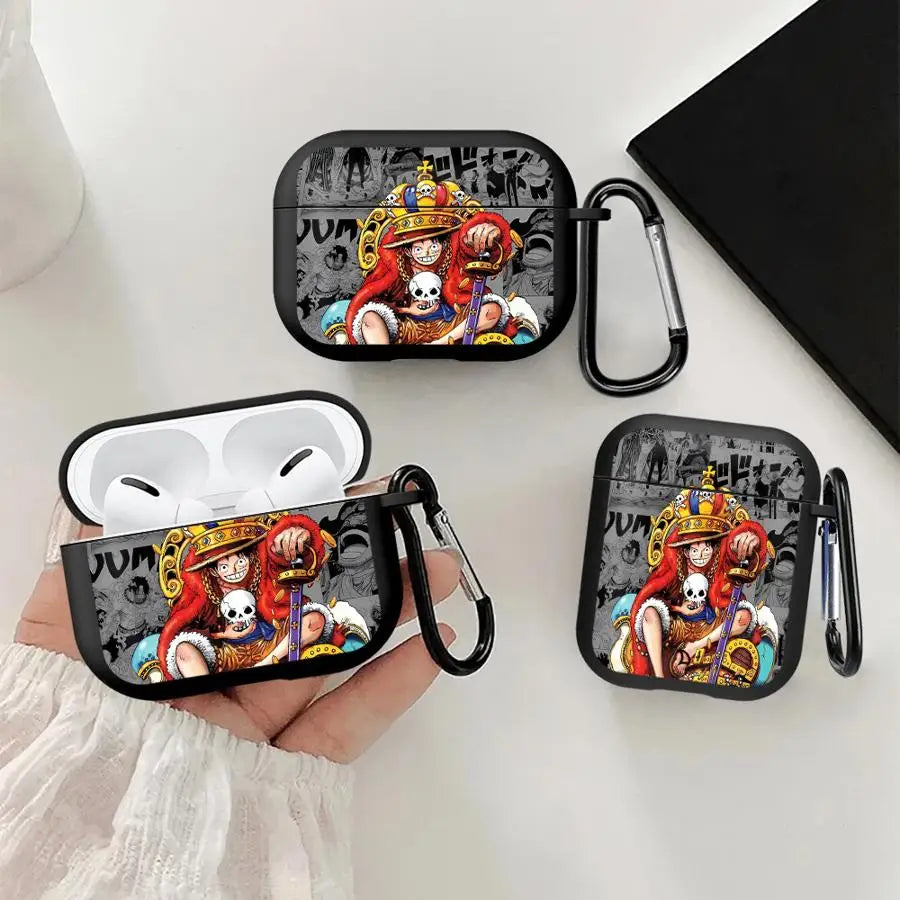 Case For Airpods 3 4 1 Pro3 2 Pro Pro2 Earphone Cases Cover OneS P-ieceS Luffys