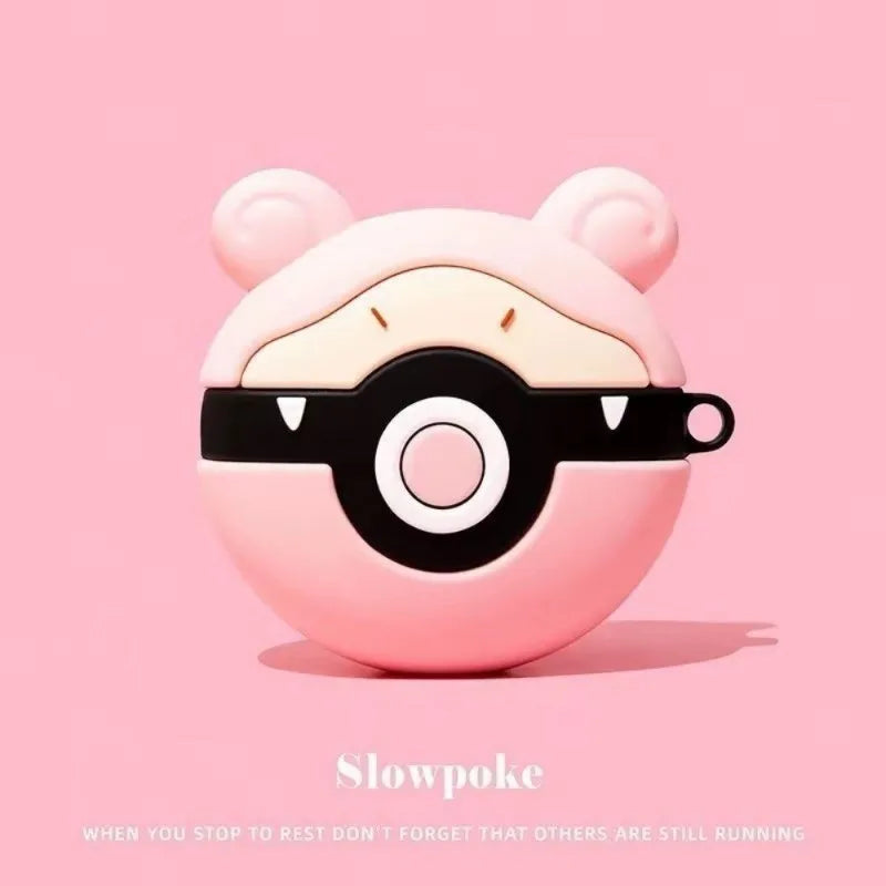Pokemon  Case silicone For AirPods 3 Protective sleeve For AirPods Pro 1/2/Pro2 Cover 3D silicone Fall prevention Case