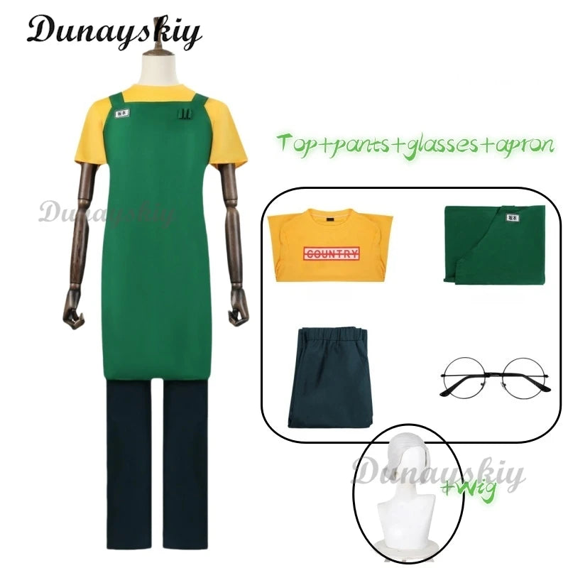 Sakamoto Taro Cosplay Costume Set – Sakamoto Days Anime Wig & Uniform for Halloween/Party