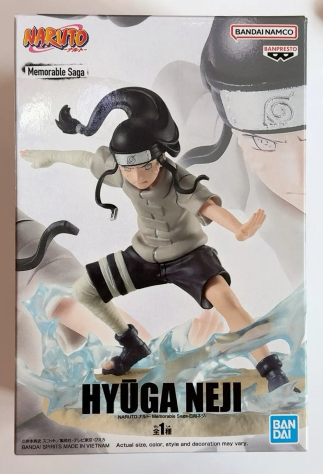BANPRESTO Naruto – Hyuga Neji Memorable Saga Figure (Official Boxed Edition)