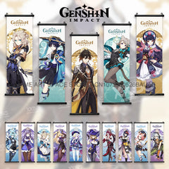 Genshin Impact Wall Posters — Decorative Anime Prints