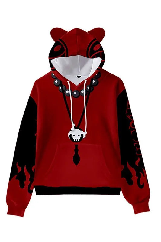 Anime One Piece Luffy Trafalgar D. Water Law Hoodie Cosplay Costume Long Sleeve Sweatshirt Sweater Zip Up Coat Jackets