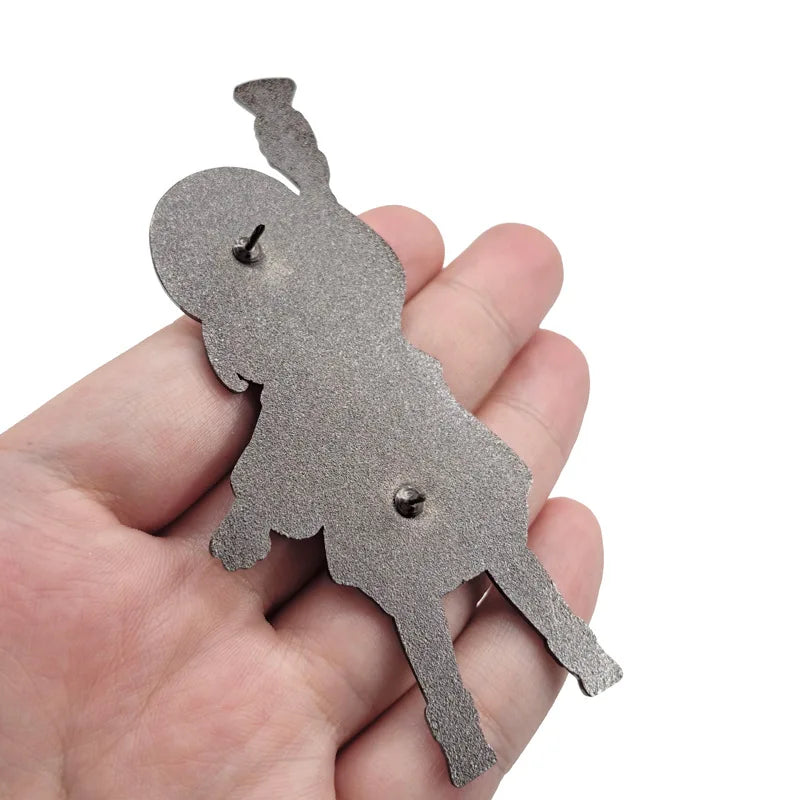 Spy X Family Anya Metal Enamel Pins Cute Brooch for Backpacks Fashion Anime Badge Accessories for Students and Fans