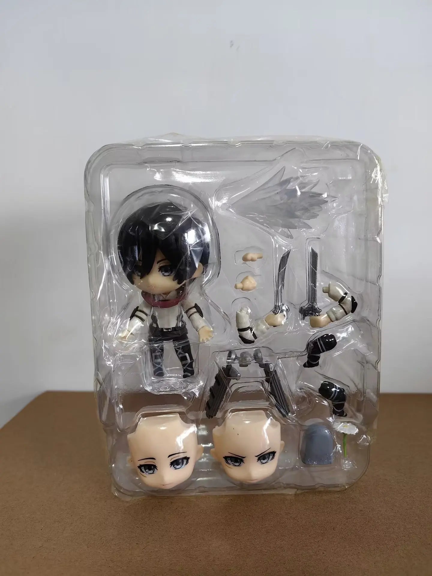 10cm Attack on Titan Mikasa Ackerman The Final Season Anime Action Figure Toys Doll Collection Christmas Gift