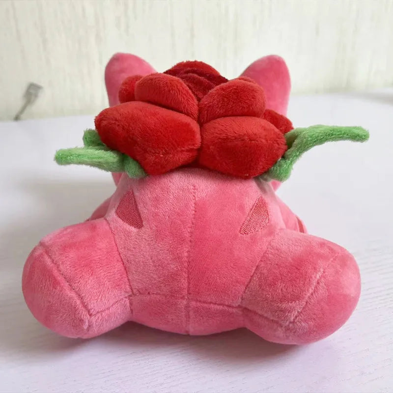 20cm Cute Pokemon Rose Edition Bulbasaur Venusaur Anime Plush Doll Pillow Cushion Toy Gift