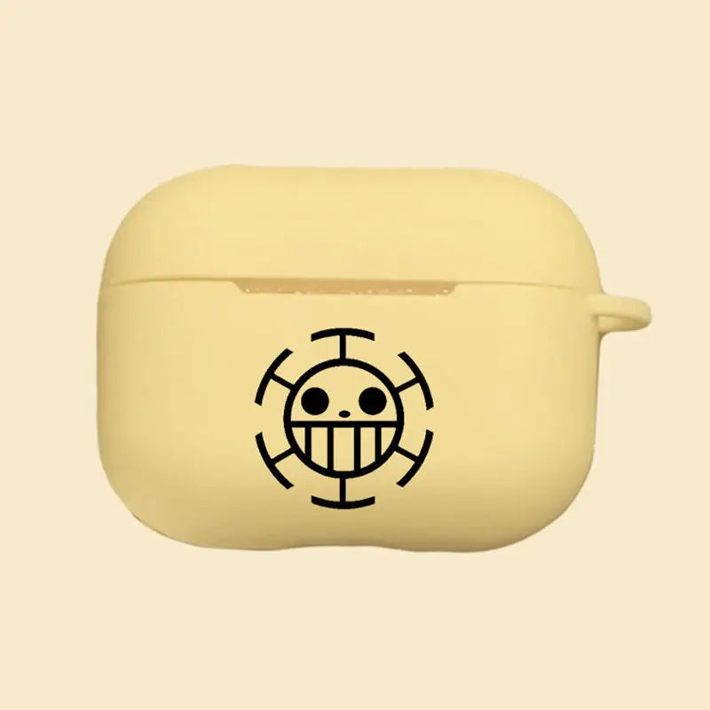 The new One Piece Skull is suitable for airpods PRO 3rd generation protective case 1/2 Apple Bluetooth silicone earphone case