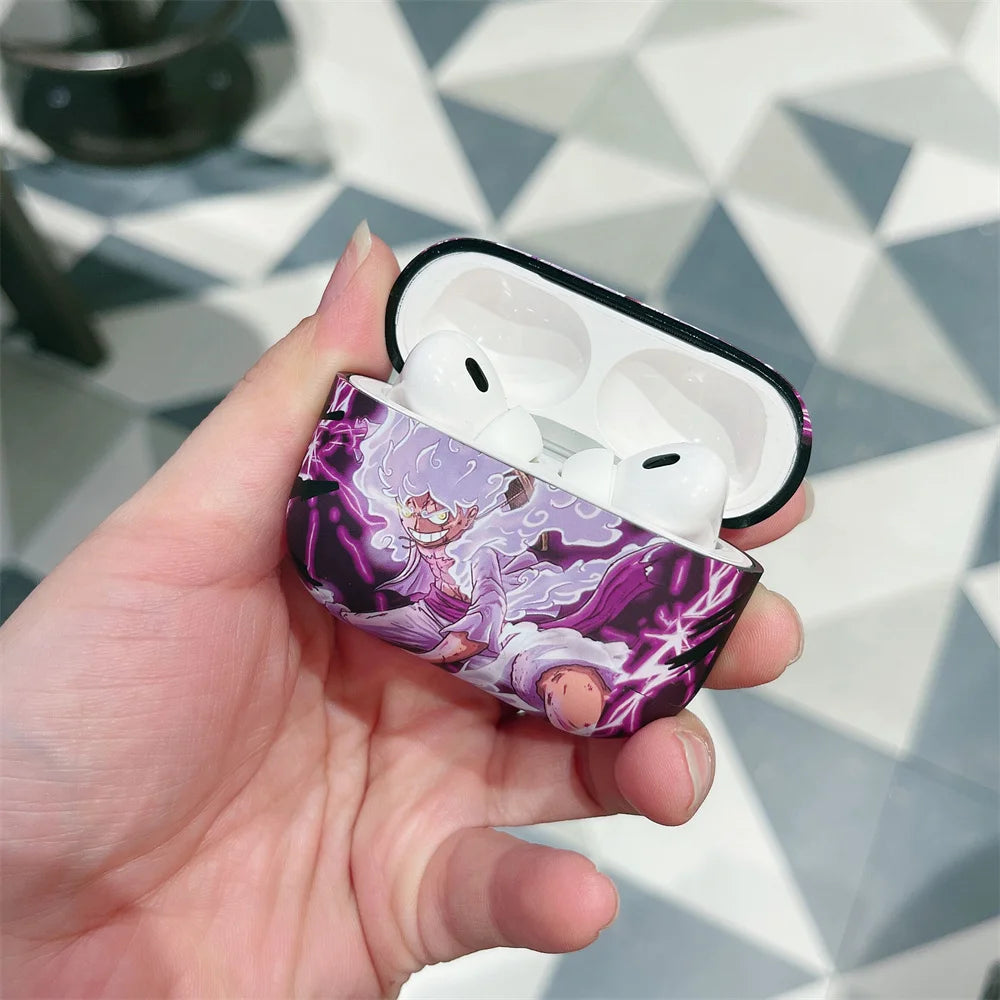 Anime One Pieces Earphone Cases for Airpods 2 3 4 pro pro 2nd Wireless Bluetooth Headphone Cover