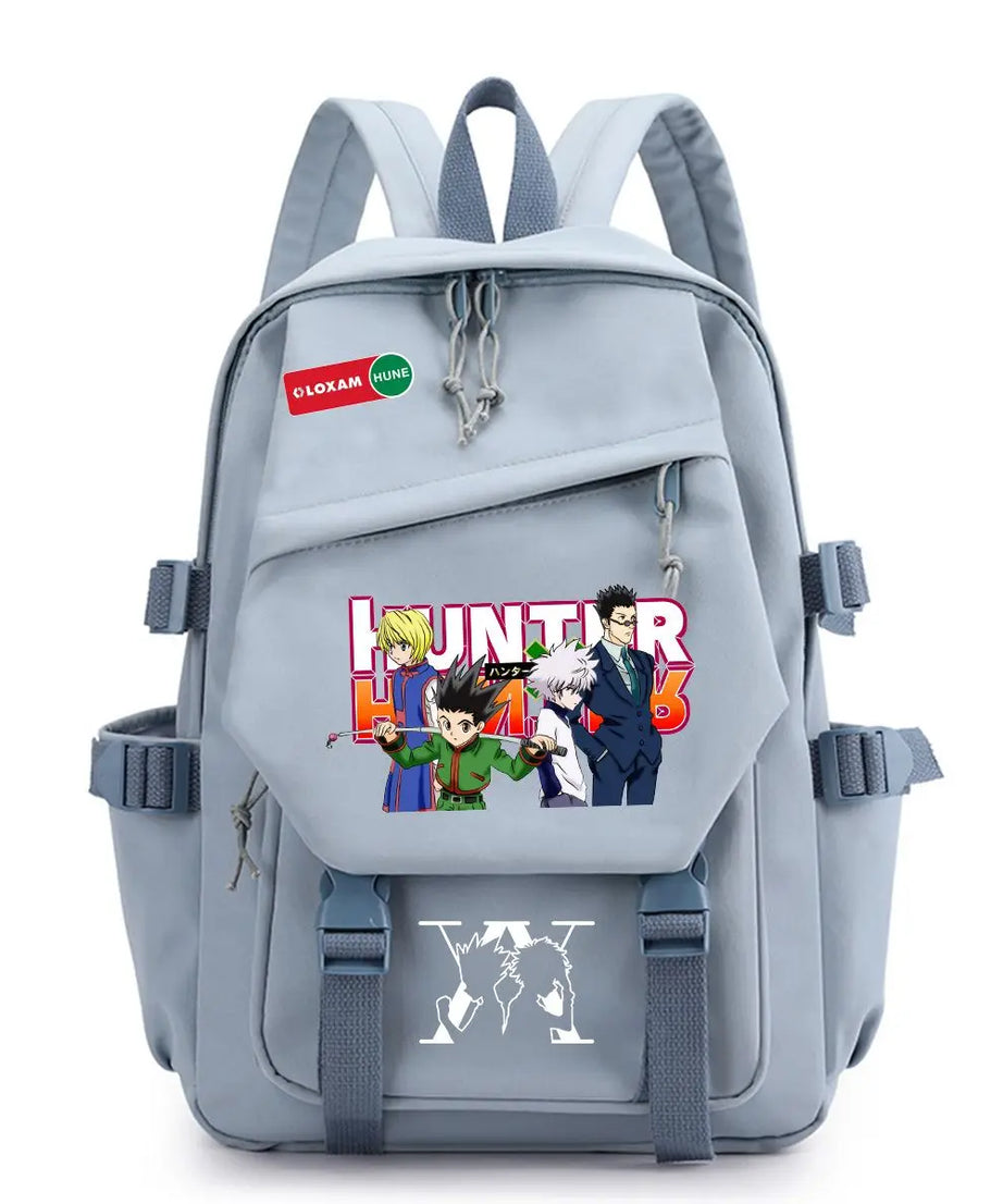 HUNTER Killua Zoldyck Hisoka anime peripheral fashion backpack personality simple student schoolbag holiday gift kawaii