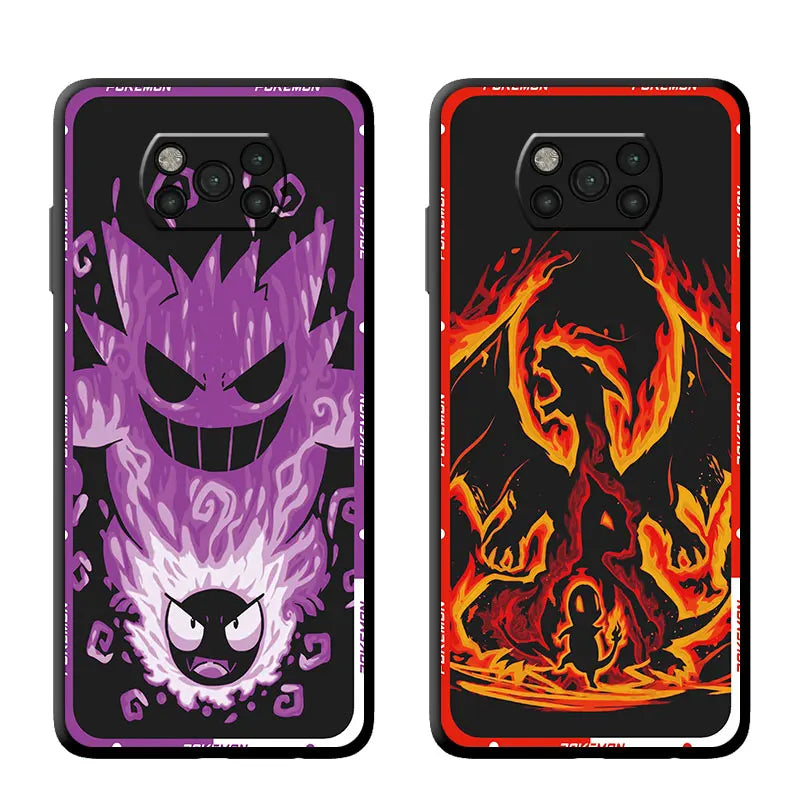 Pokemon Anime Phone Case for Xiaomi Mi Poco F5 X4Pro5G 11 Lite M5 9T X3 NFC 13 Pro M3 12 X 10 Silicone