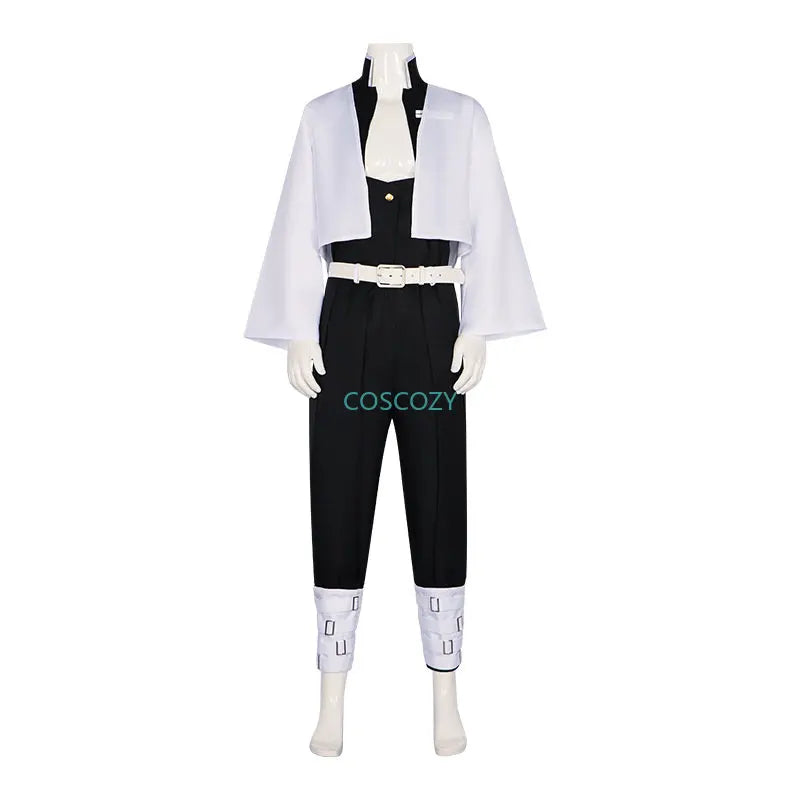 Anime Demon Slayer Shinazugawa Sanemi Wind Hashira Cosplay Costume