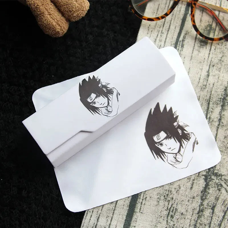 Naruto Sasuke Glasses Case Fashion Simplicity Portable Sunglasses Box Bag Carry Bag Accessories Eyeglasses Case Glasses Bag Gift