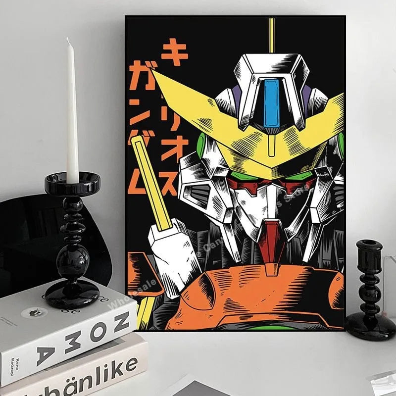 Gundam Mech Esports Room Decorative Poster