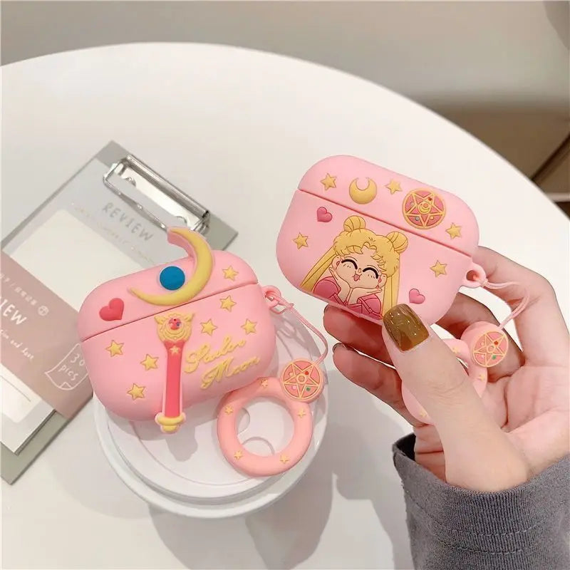 Girl Warrior AirPods 3 Earphone Case Apple Pro Third Generation AirPods S1/2nd Generation Bluetooth Earphone Case