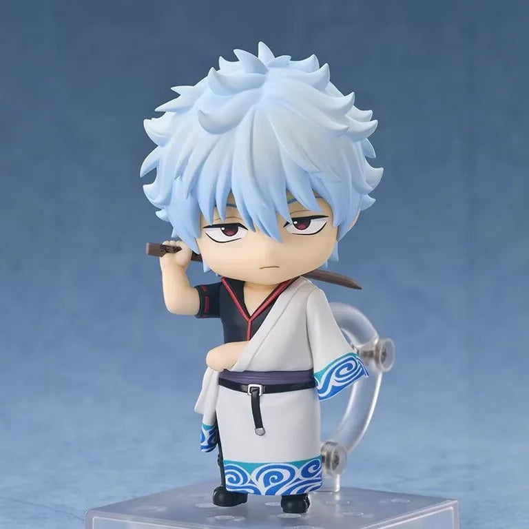 10cm Gintama Sakata Gintoki Action figure toys collection doll Christmas gift with box