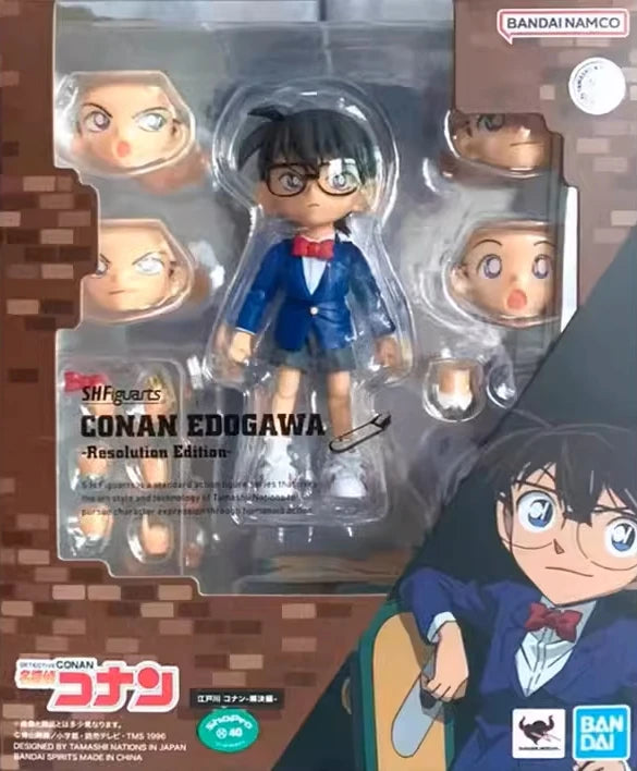 Bandai SHFiguarts Conan Edogawa – Detective Conan Resolution Edition Figure