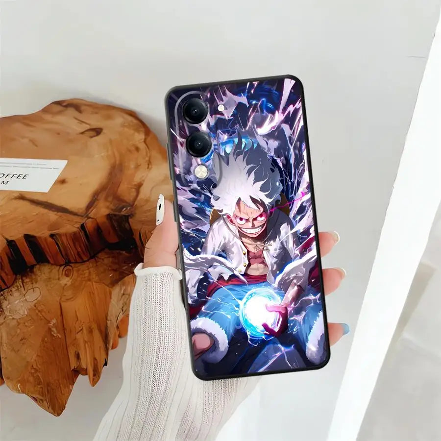 Phone Cover Case for Vivo Y33S Y35 Y19 Y02 Y11 Y22 Y16 Y17 Y12 Y15S Y30 Y20 Y21 Y31 Y36 Y27 Luffy Ones Pieces
