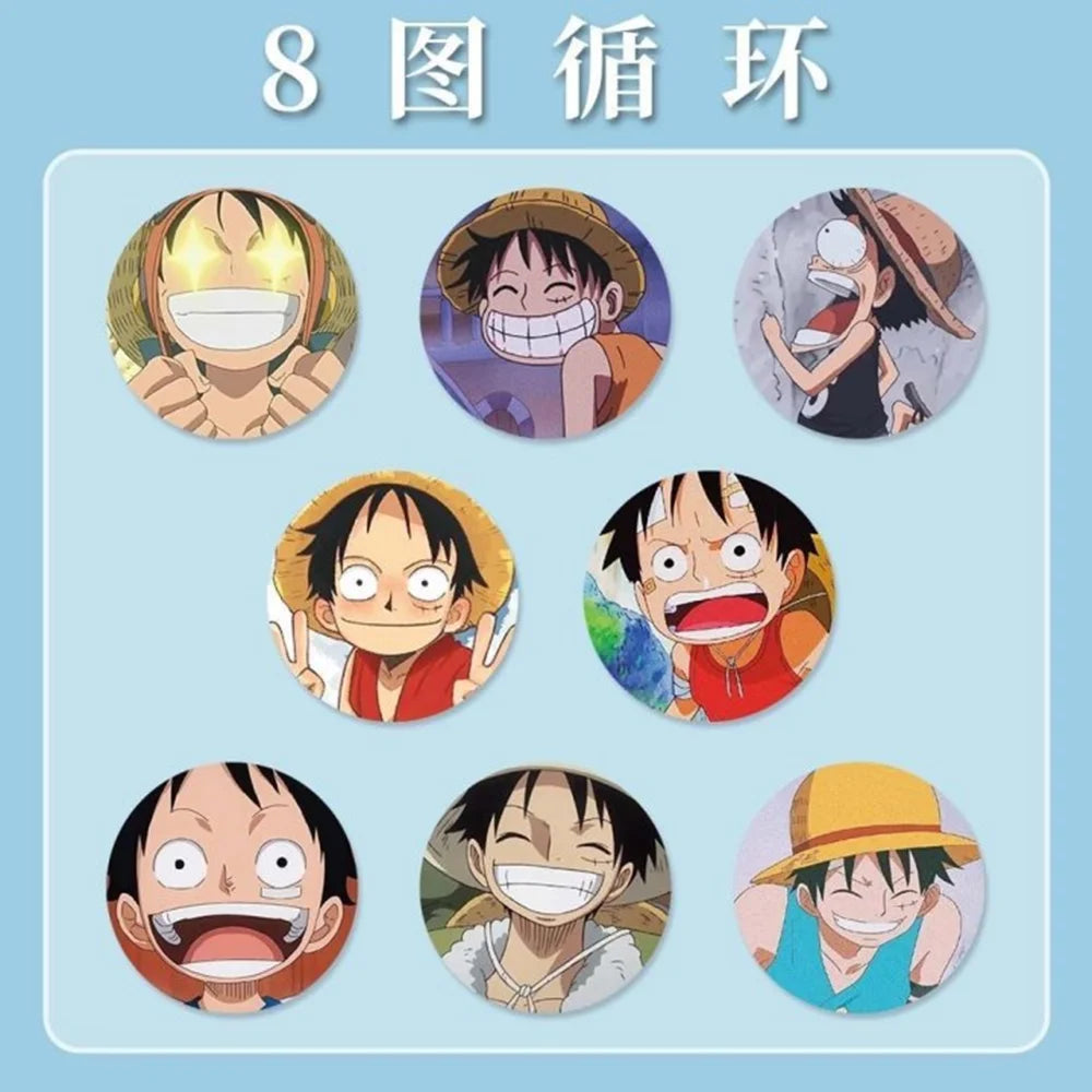 500pcs/Roll ONE PIECE Luffy Anime Sealing Sticker DIY PVC Laptop Decals Decoration Stiker Reward Gift Toys