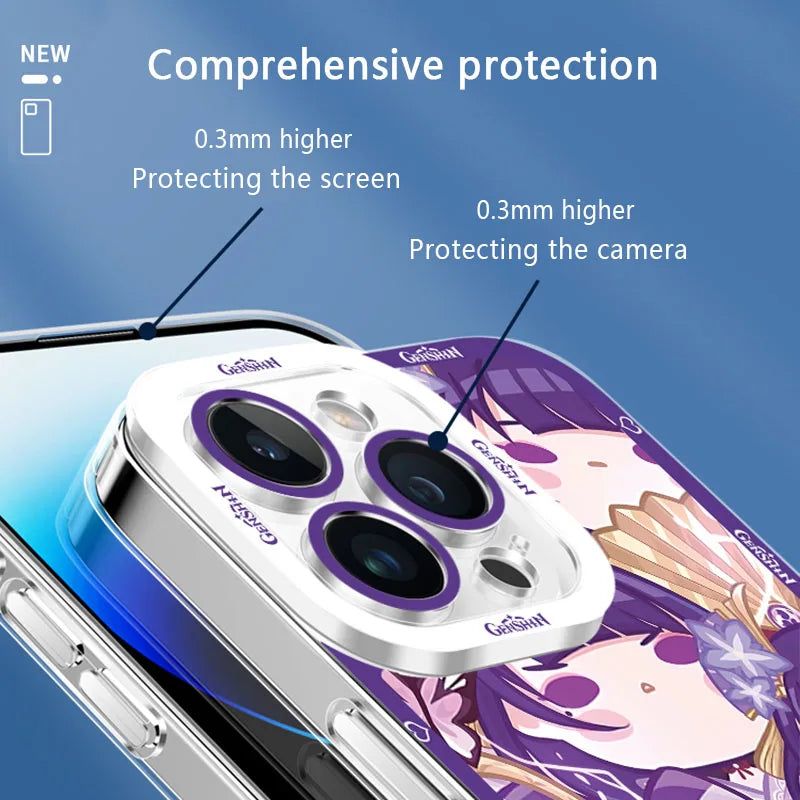 Genshin Impact Beelzebul Phone Case For Samsung Galaxy A14 A34 A54 A53 A73 A51 A71 A04 A04S A04E A13 A23 A33 A12 A22 5G Cover