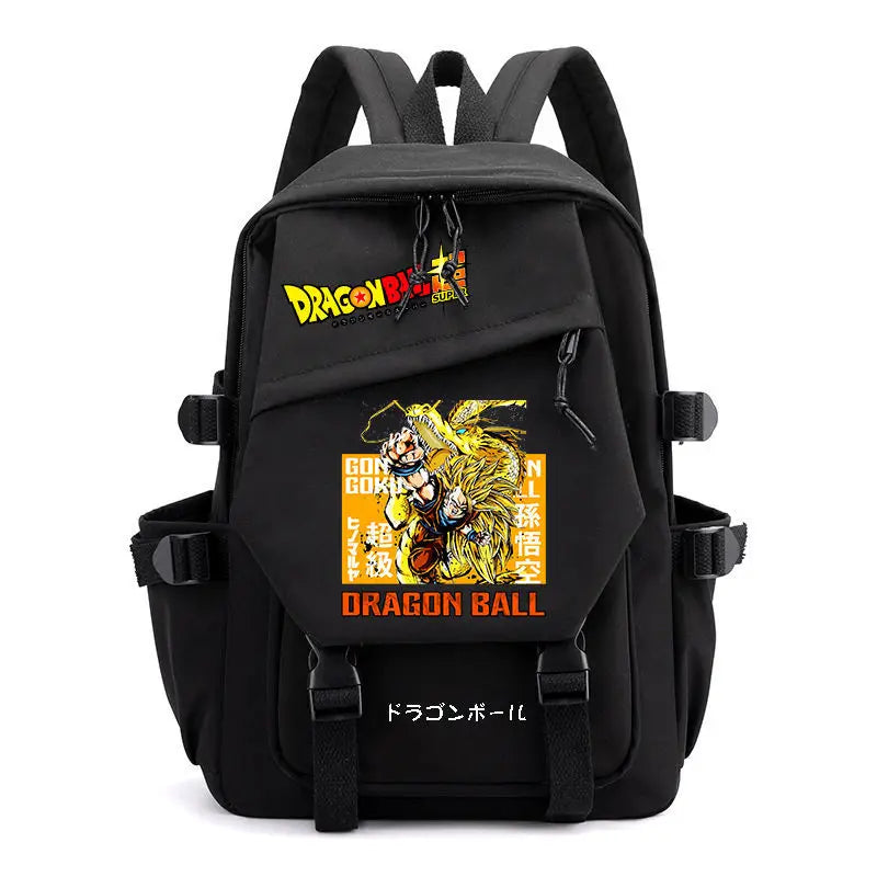 Dragon Ball animation peripheral creative cool personality Goku backpack student large capacity school bag school