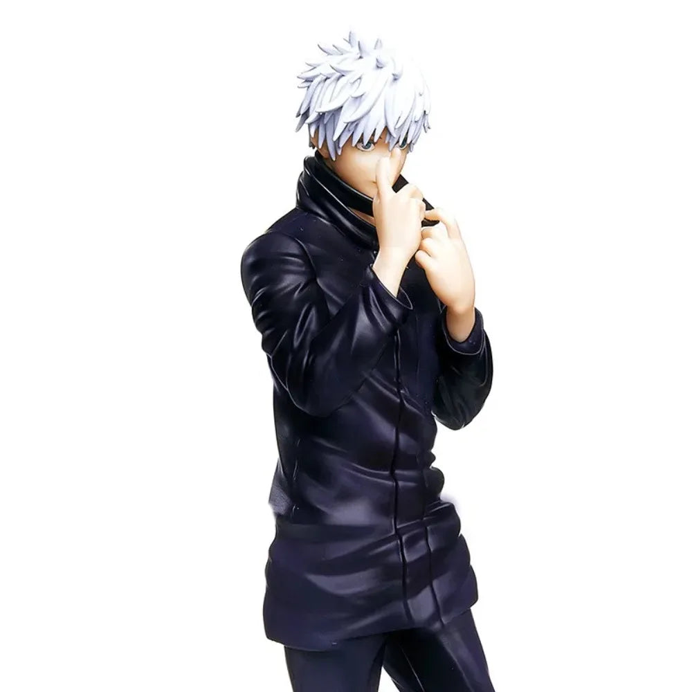 18cm/7.09in Jujutsu Kaisen Anime Figure Gojo Satoru Action Figure PVC Statue Collection Model Toys Gifts