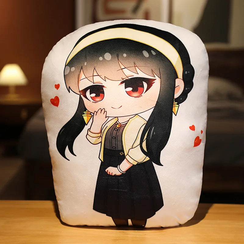 Hot Sales SPY×FAMILY  Anime Pillow Doll Kawaii Anya Yor Loid 30cm Toy Children Pillow Backpack Pendant Accessories