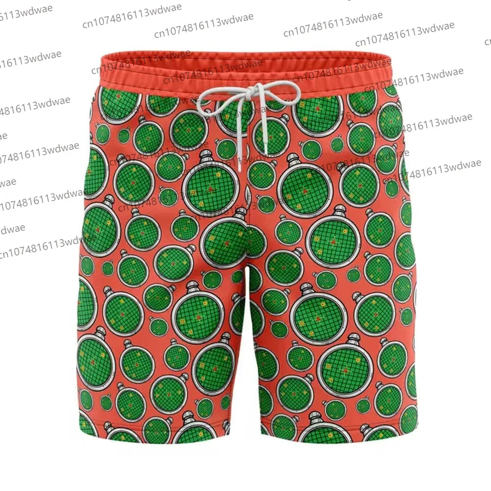 Dragon Ball Z Goku Anime Swim Shorts – Men’s Summer Beachwear