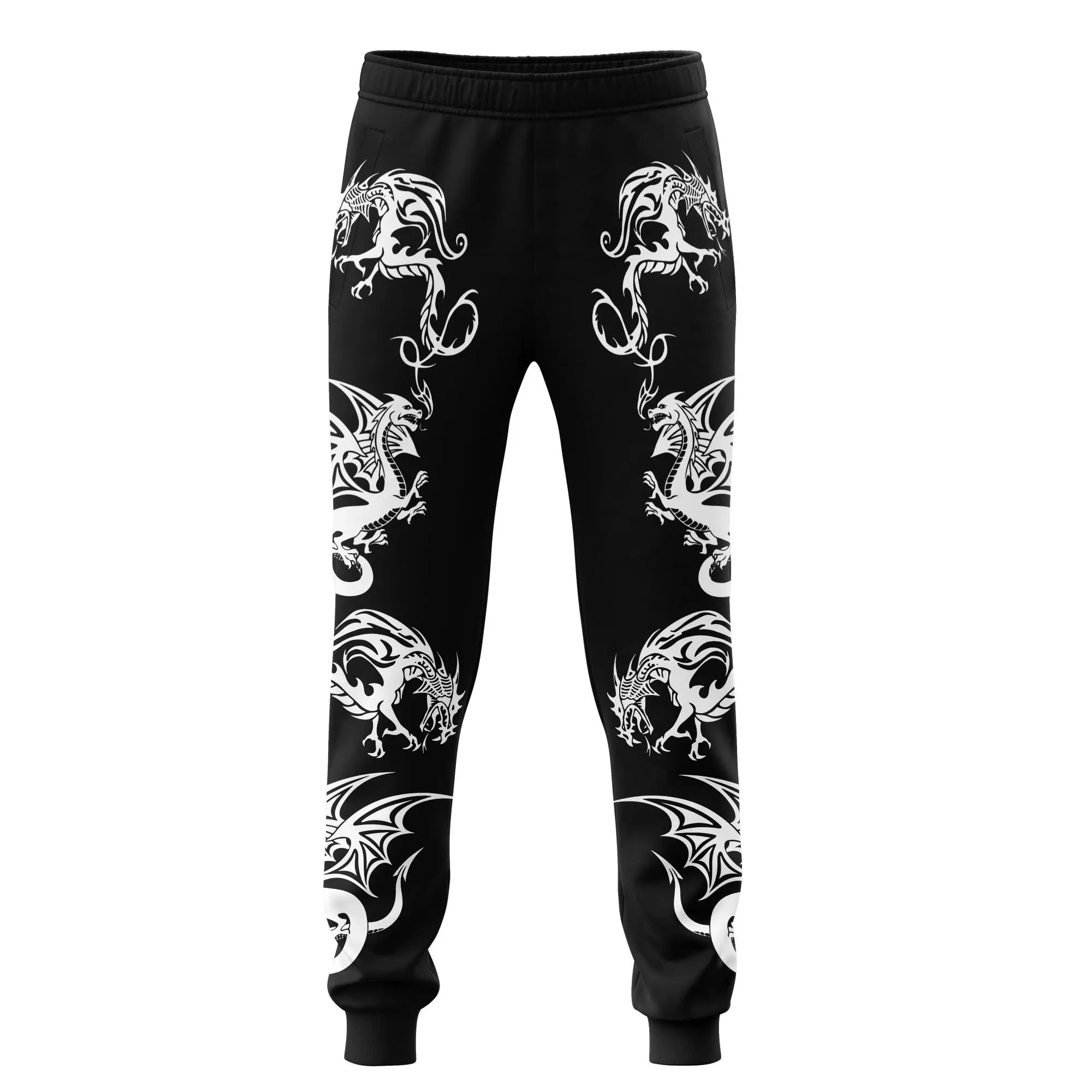 Dungeon Dragon Tattoo 3D Printing Mens Sweatpant Fashion Trousers Autumn Unisex Casual Joggers Pants CK-07