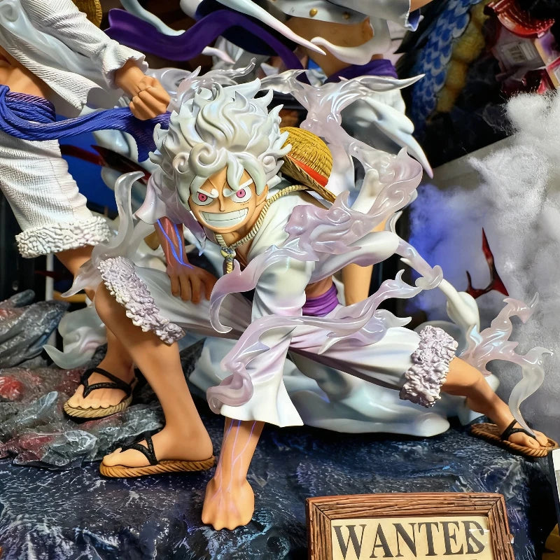 One Piece 16cm 8x Scope Gear 2 Luffy Action Figures Nika Luffy Model PVC Anime Statue Toy Computer Case Decor Collectible Gift