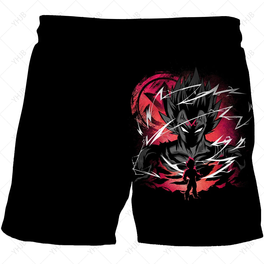 Dragon Ball Z Quick-Dry Swim Shorts – Cool Summer Beachwear