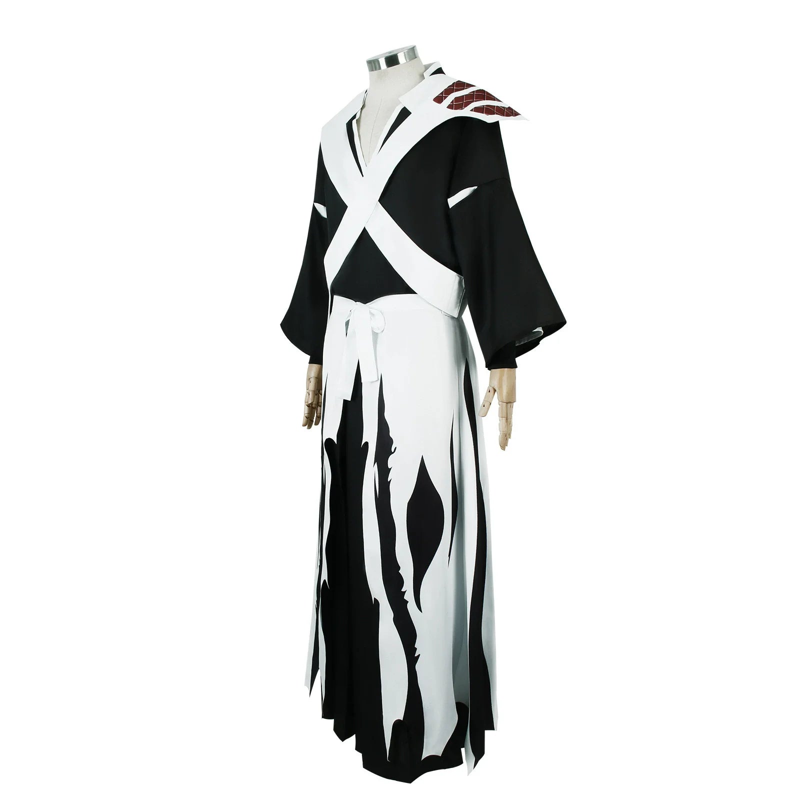 Kurosaki Ichigo Cosplay Outfit – Bleach TYBW Shinigami Costume with Wig & Pauldron