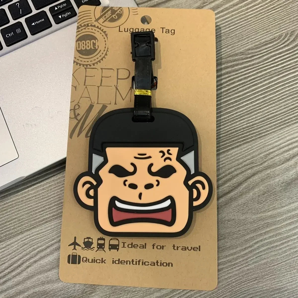 10cm anime cute slam dunk Rukawa Maple Sakuragi Mitsui silicone luggage tag travel checked bag charm diy Christmas gift