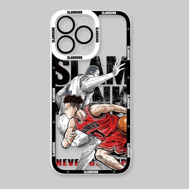 Anime Cool Slam Dunk Case For Samsung Galaxy A54 A34 A24 A14 A13 A53 A33 A73 A23 A05 A05S A72 A52 A52S A32 A22 A12 A51 A71 Etui