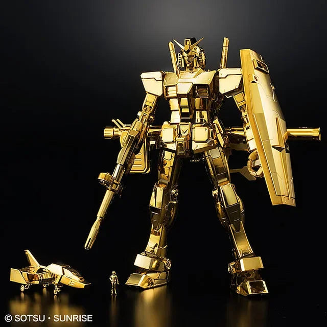 GUNDAM Anime PB MG THE GUNDAM BASE LIMITED PRIZE RX-78-2 VER.3.0 GOLD COATING Figure Toys Model Gifts for Kids