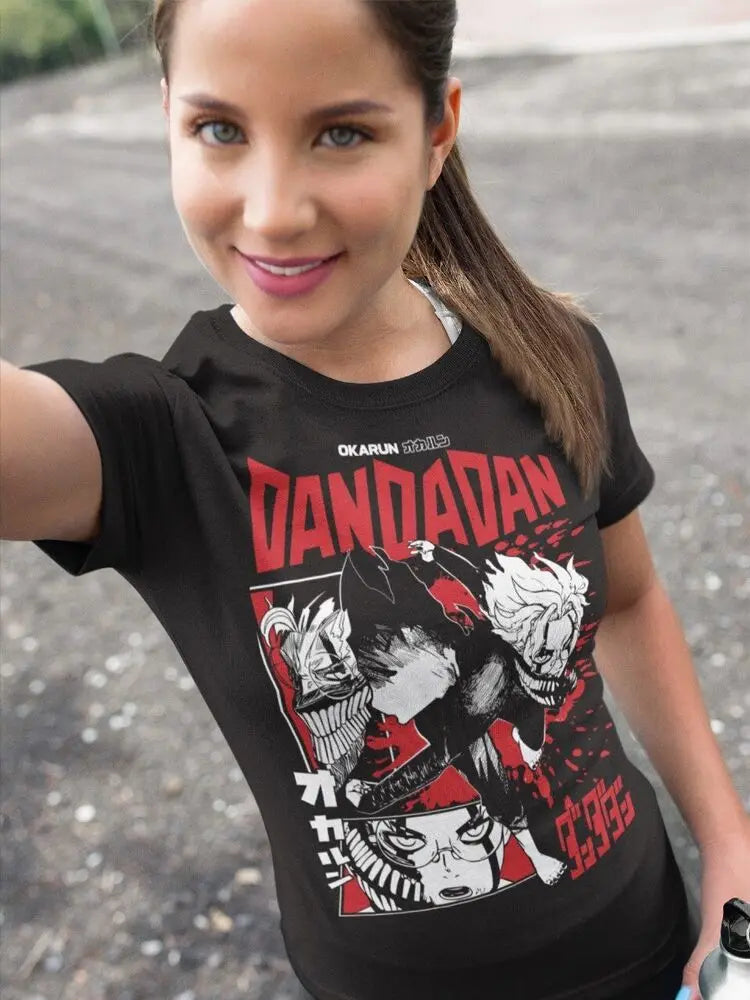 Dandadan T-Shirt Seiko Ayase T-shirt Cosplay Momo Anime Gift Exclusive Shirt