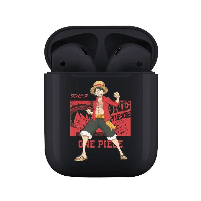 ONE PIECE Luffy Wireless Headset Anime Bluetooth 5.0 Sports Headphones Touch Control Long Standby Headset Birthday Gift