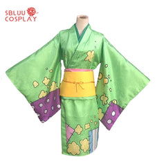 One Piece Wano Country Otama Cosplay Costume – Anime Kimono Outfit