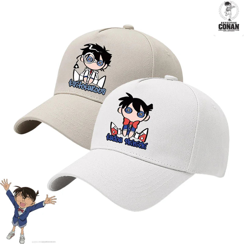 Detective Conan anime Kid the Phantom Thief sunshade baseball cap for men, outdoor casual duckbill hat, holiday gift.