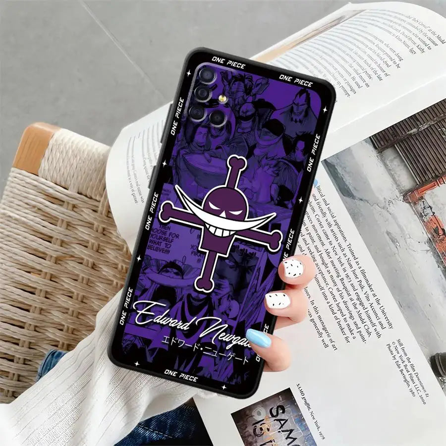 Anime Case for Samsung Galaxy A54 A71 A16 A21s A51 A52 A14 A15 A33 A34 A12 A13 A72 A73 A35 A41 A24 A31 A22 A23 Soft Phone Cover