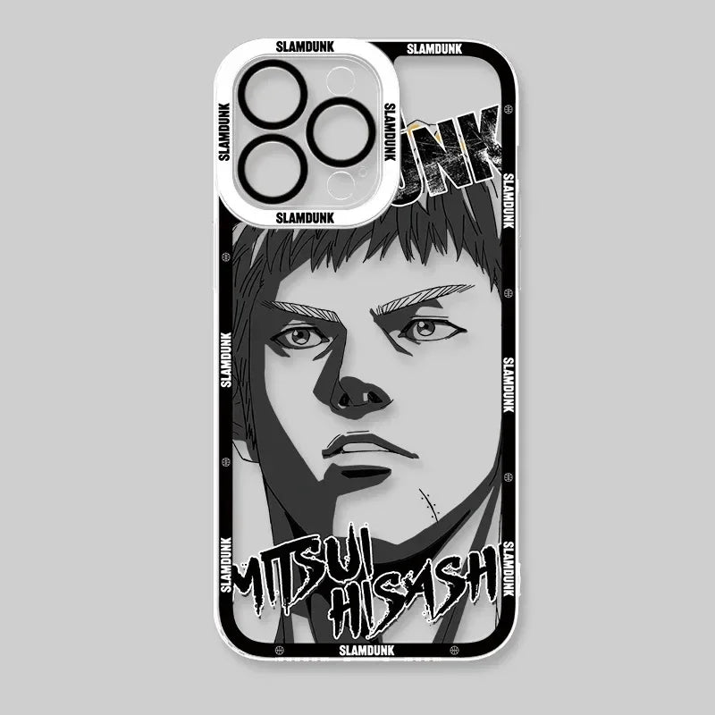 Anime Cool Slam Dunk Case For Xiaomi 13T 12T 11T 10T 14 13 12 11 Lite 5G NE POCO F6 X6 Pro X3 NFC X5 X4 GT F3 F4 F5 M6 M5S C65