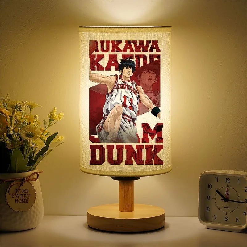 Slam Dunk Rukawa & Hanamichi Anime Bedside Lamp – Creative LED Table Light
