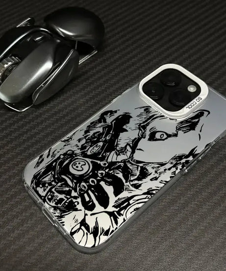 JoJos Bizarre Adventure Art Coque For Apple iPhone 16e 16 14 15 13 11 Pro Max Case 15 Plus 12 13 Mini 16e Shockproof Phone Cover