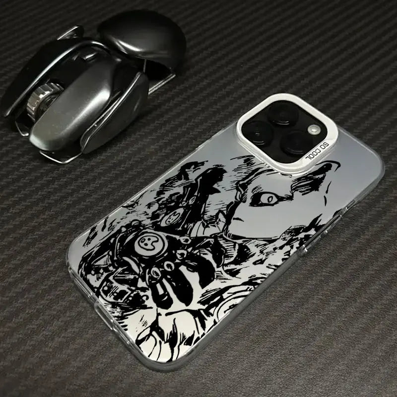JoJos Bizarre Adventure Art Coque For Apple iPhone 16e 16 14 15 13 11 Pro Max Case 15 Plus 12 13 Mini 16e Shockproof Phone Cover