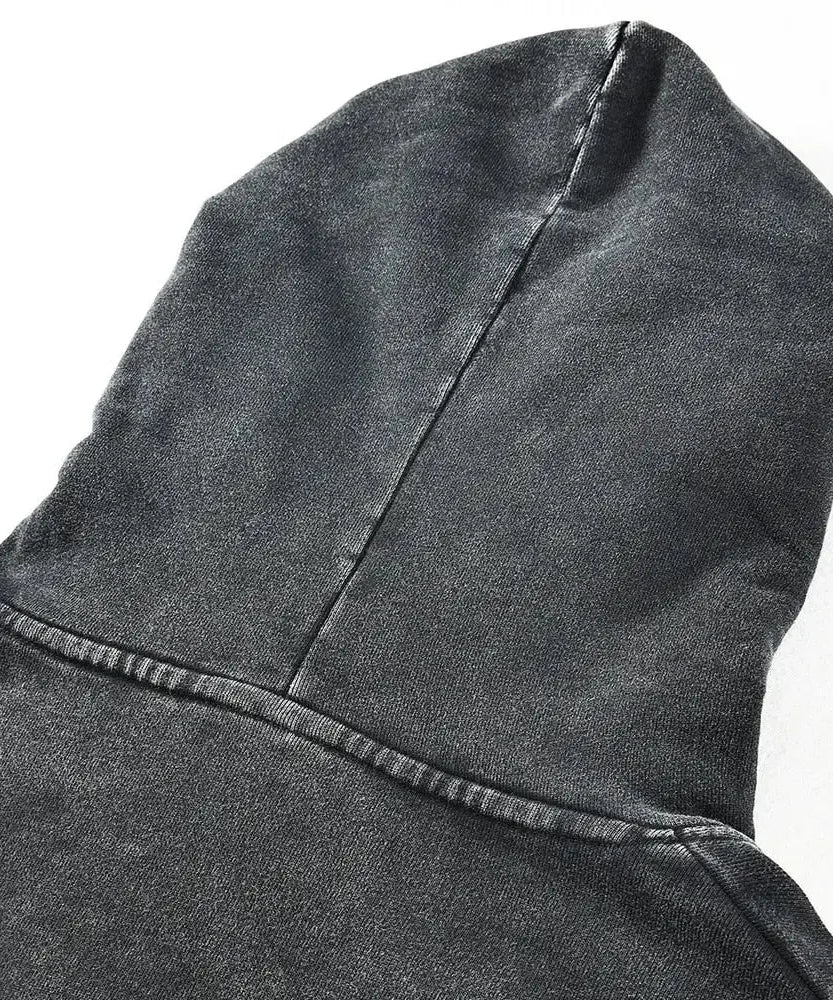 Spring Autumn Trendy Anime One Piece Oversized Hooded Sweatshirt Men Women Vintage Washed Streetwear Pullover Casual Y2k Clothes