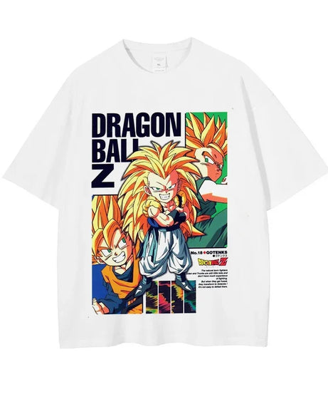 Dragon Ball Z Streetwear T-Shirt – Anime Graphic Cotton Tee