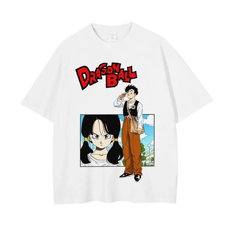 Dragon Ball Z Streetwear T-Shirt – Anime Graphic Cotton Tee