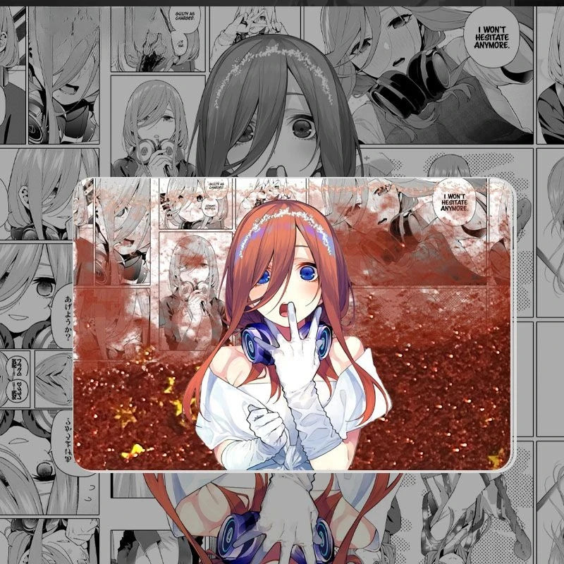 The Quintessential Quintuplets Nakano Miku Quicksand Mahjong Acrylic Brick Hanging Stand Holiday Gifts