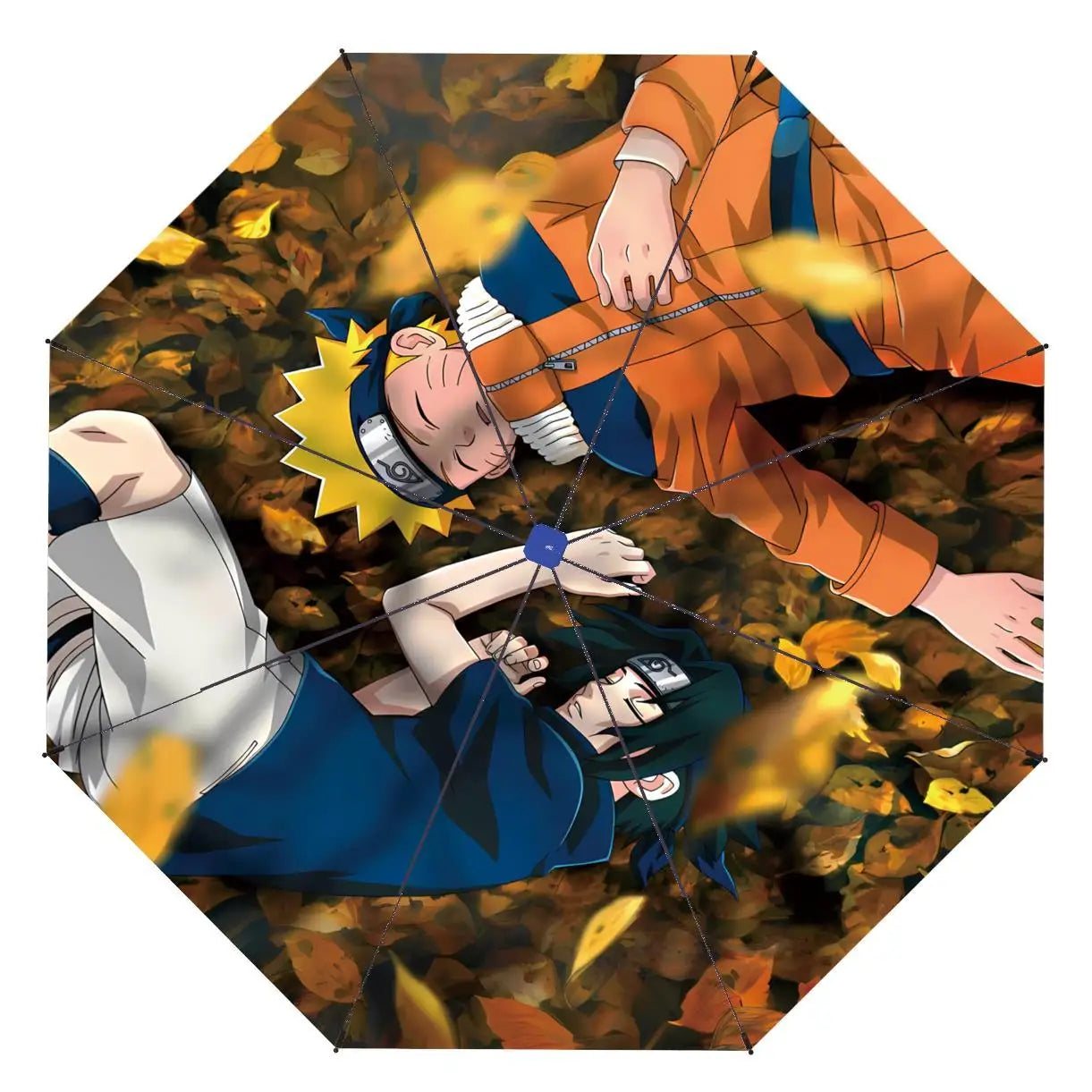 Naruto Umbrella Anime Personality Creative Fashion Sunscreen Student Fully Automatic Folding Umbrella Birthday Gift